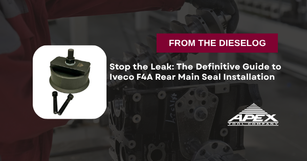 Stop the Leak: The Definitive Guide to Iveco F4A Rear Main Seal Installation